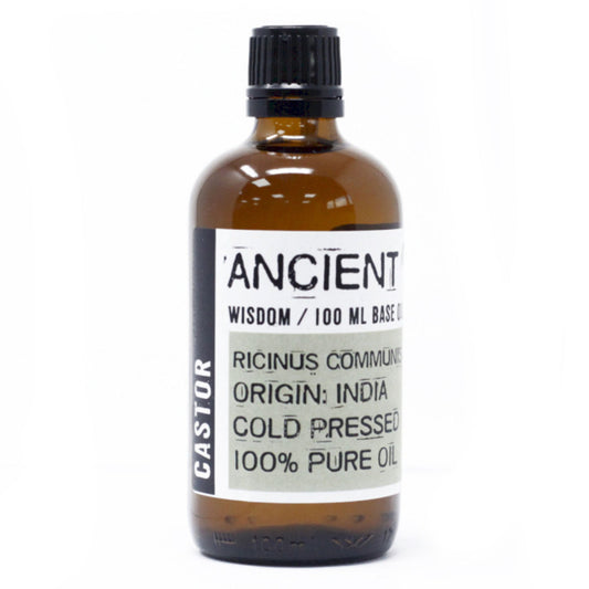 Huile de Ricin 100% Pure - 100 ml - Pressée à froid