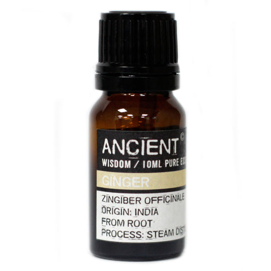 Huile Essentielle de Gingembre 10 ml - Digestion & Tonus Naturel